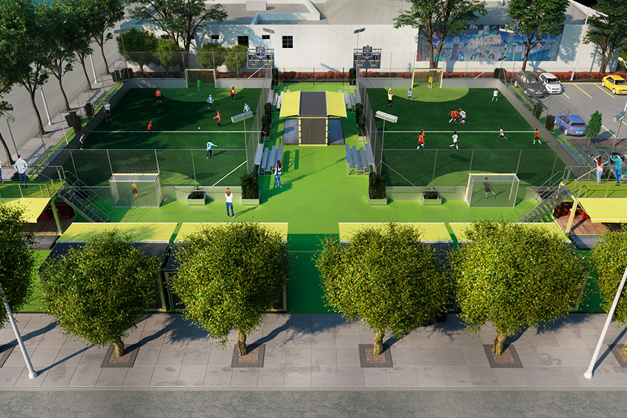 Urban Soccer Park Projects